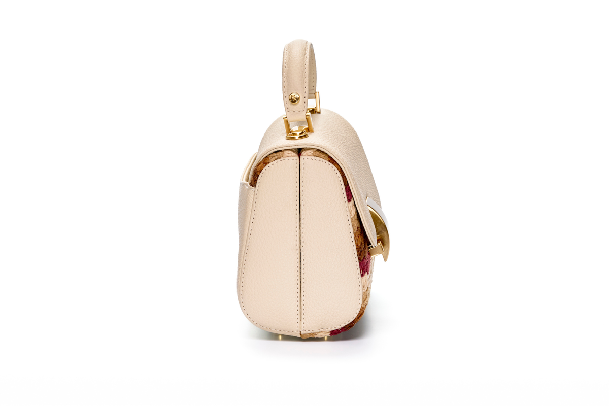 Bolsa Laura Mini Prelúdio Baunilha
