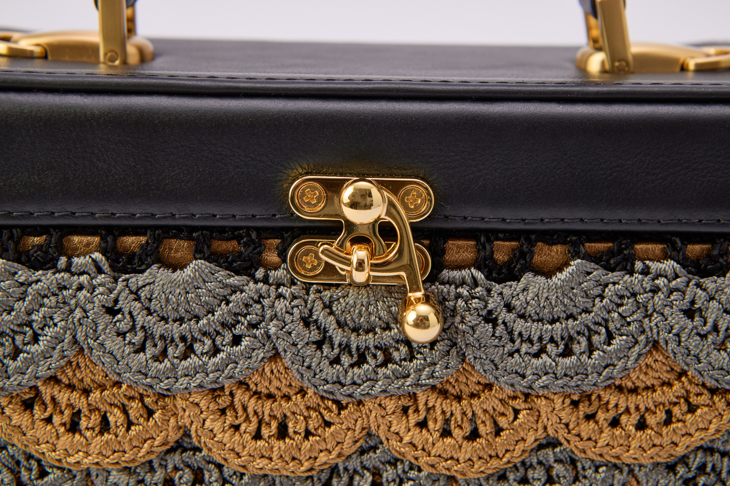 Bolsa Margot Crochê Art Déco