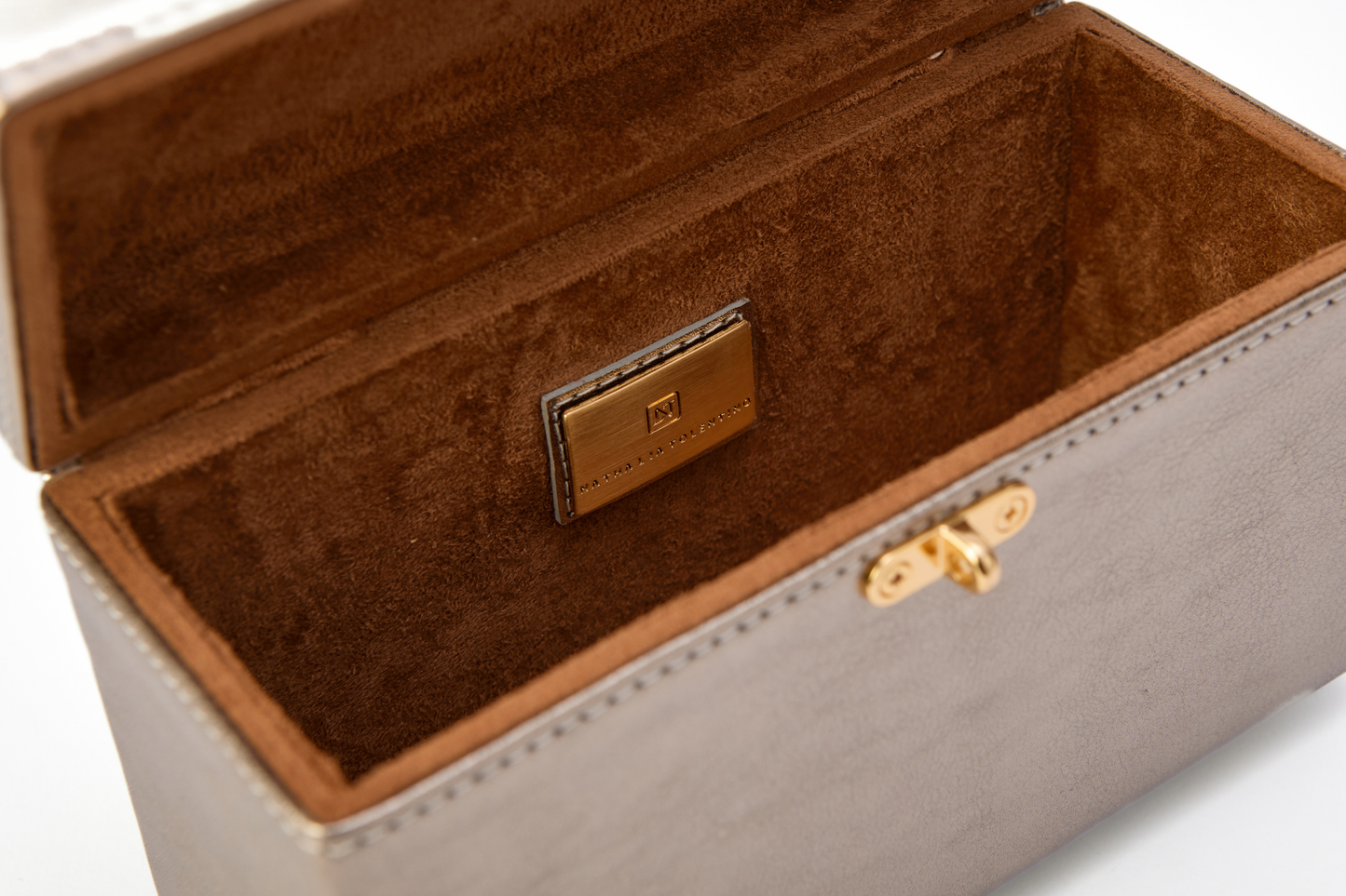 Bolsa Margot Prata Envelhecida