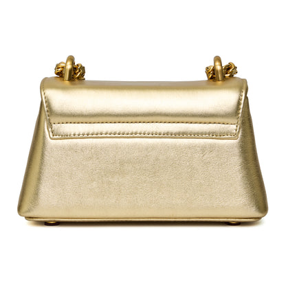Bolsa Luciana Micro Dourada