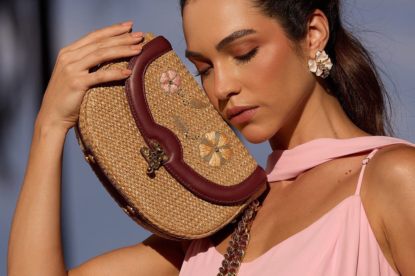 Bolsa Silvia Flor Do Cerrado